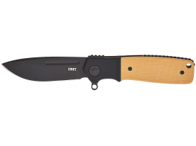 CRKT Homefront Compact 2.91 Inch S35VN Blade Black/Tan G10 Handle