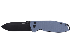 CRKT SQUID XM 2.95 Inch Folding Black Oxide D2 Steel Blade (Gray G10 Handle)