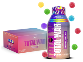 Redcon1 Total War Ready to Drink Rainbow Candy 12 Pack