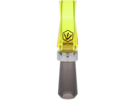 Hunters Specialties E-Z-E Plucker Short Reed Goose Call Black/Yellow Polycarbonate