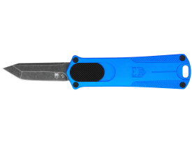 CobraTec California 952 OTF Tanto 1.75 Inch D2 Steel Blue Anodized Handle