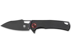 CobraTec Wolverine Folding Drop Point 3.13 Inch D2 Steel Black Textured G10 Handle