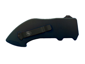 Templar Squire OTF Utility Razor Knife 5.38 Inch Black Anodized Handle