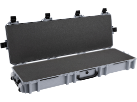 Pelican Vault Double Rifle Case 53 Inch Gray Polyethylene