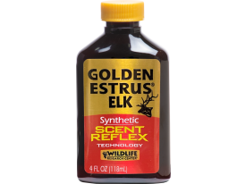 Wildlife Research Golden Estrus Synthetic Elk Scent 4 oz Bottle