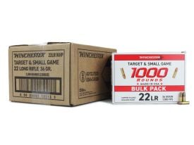 Winchester Target & Small Game .22 LR 36 Gr CPHP (Case)