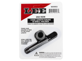 Lee Precision 260 REM Case Length Gauge & Shell Holder