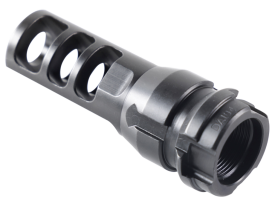 Dead Air Keymount 7.62 Muzzle Brake 5/8x24 Black Steel