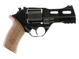 Chiappa Rhino 40DS 357 Mag 4" 6 Round Revolver (Walnut/Black Finish)