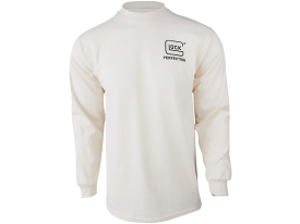 Glock Men's Born In Austria Long Sleeve T-Shirt, Size XL (Tan)