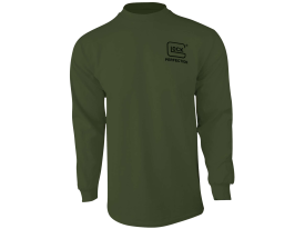 Glock Men's Born In Austria Long Sleeve T-Shirt, Size Large (ODGreen)