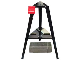 Lee Steel Reloading Stand Black with Storage Bin