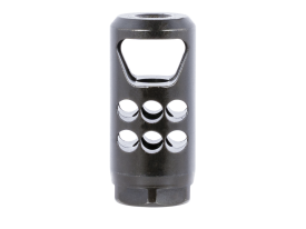 Ruger Hybrid Muzzle Brake 35 Cal Steel Matte Black Finish