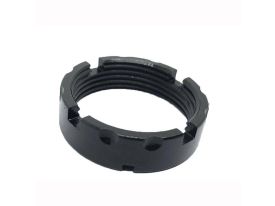 AR-15 Billet Castle Nut - Black Anodized Finish