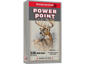 Winchester Power-point 338 Win Mag 200 Gr Power Point (Box)