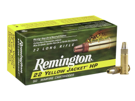 Remington Yellow Jacket 22 LR 33 Gr Truncated Cone Hollow Point (Box)