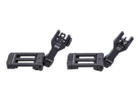 Strike Industries SIDEWINDERIIBK Sidewinder II  Black Back Up 45 Degree Offset