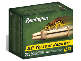 Remington Yellow Jacket 22 LR 33 Gr Truncated Cone Hollow Point (Box)