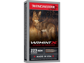 Winchester Varmint X 223 Remington 55 Grain Extreme Point (Box)