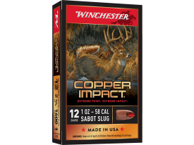 Winchester 12 Gauge 2.75 1 oz Sabot Slug 1600 fps (Box)