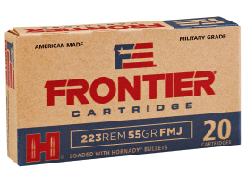 Hornady Frontier Military Grade .223 Rem 55 Grain FMJ (Box)