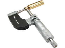 Hornady Vernier Ball Micrometer Silver Stainless Steel