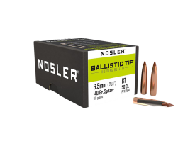 Nosler Ballistic Tip 6.5mm 140 Gr Spitzer Point