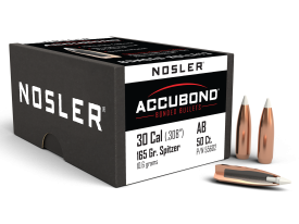Nosler AccuBond 30 Caliber 165 Gr Spitzer Point