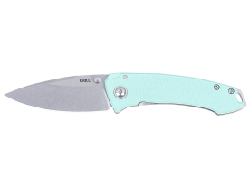CRKT® - 2522B - Tuna Compact 2.73" Folding Drop Point Plain Aqua Knife