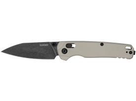 Kershaw® - 6105 - Bel Air 3.1" Folding Reverse Tanto Plain Bright Nickel Knife