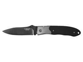 Camillus® - 18671 - Pristine™ 3" Folding Drop Point Plain Black Knife