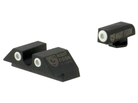 Night Fision U-Notch Night Sight Set Glock 43 White/White