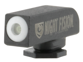 Night Fision Tritium Front Sight Glock 43 Green White Outline