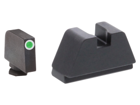 AmeriGlo Optic Compatible Sight Set Glock 2XL Green Tritium