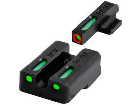 Truglo TFX Pro Handgun Sights for Canik TP Black Tritium Fiber Optic