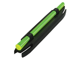HiViz M-Series Magnetic Front Sight Black Green/Red Fiber Optic