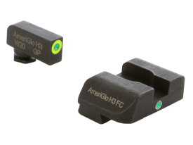 AmeriGlo i-Dot Sight Set for Glock Green Tritium LumiGreen