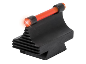 TruGlo 3/8 Dovetail Front Sight Black Red Ramp Fiber Optic
