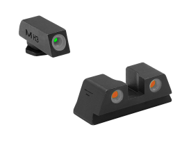 MEPRO Tru-Dot Night Sight Set for Glock 42/43 Black Frame