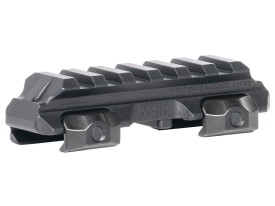 Reptilia LLC RMU Mount 6 Slot Black 7075-T6 Aluminum
