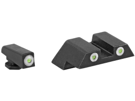 ATI Night Sight Glock Large Frame Green Tritium White Outline