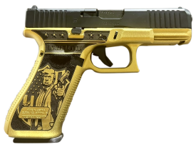 Glock® - PA455S204MOSNDONWICK - G45 Gen5 MOS Don Wick 9mm 4.02" Semi Auto 17+1 Black Gold