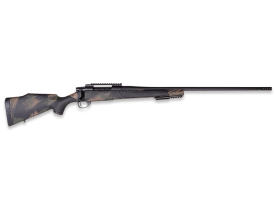 Weatherby - VBS300WR6B - Vanguard Black Hills 300 Wby Mag 24 Bolt 3+1 Black Green Tan Rifle