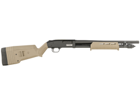 Mossberg® - 51608 - 590S Compact 12 Gauge 9+1 18.5" Pump Flat Dark Earth Shotgun