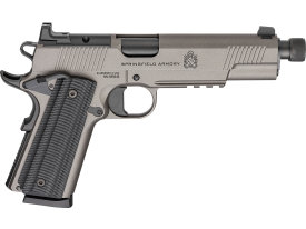 Springfield Armory® - POT9230TAOS - 1911 Operator AOS Threaded 45 ACP 5.75" Semi Auto 8+1 Tungsten Gray Pistol