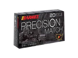 Barnes Precision Match 300 Blackout 125 Grain Match Burner OTM BT Ammunition