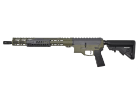 Bilson Arms® - ARFCS4920R1 - BA-15FC 5.56 NATO 20+1 16" Semi-Auto Sniper Green Rifle