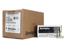 Remington Golden Saber 38 Special 125 Gr +P BJHP (Case)