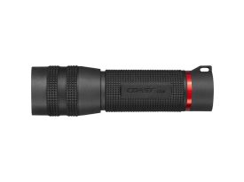 GX10 Flashlight 550 Lumens with Pure Beam & Twist Focus - Black