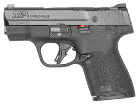 Smith & Wesson® - 14280 - M&P9 Shield Plus 9mm 3.10" Semi Auto 10+1 Black Pistol